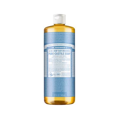 Dr. Bronner's Pure-Castile Soap Liquid (Hemp 18-in-1) Unscented (Baby) 946ml